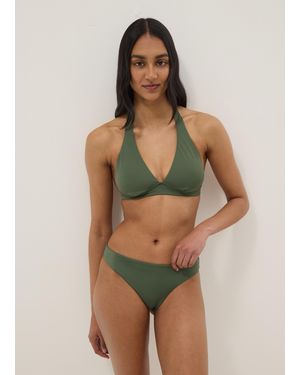 OVS Slip Bikini Alla Brasiliana Elasticizzati Verdi, Donna, Taglia - Verde