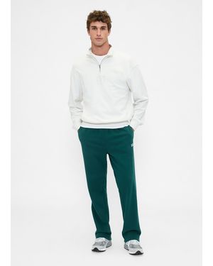 Gap Pantaloni verdi in misto cotone - Bianco