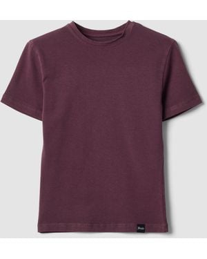 Utopia Perfect T-Shirt Washed Burgundy, Donna, Taglia - Viola