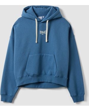 Everlast Felpa Con Cappuccio - Blu