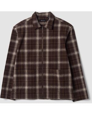 B.ANGEL Camicia Cropped - Marrone