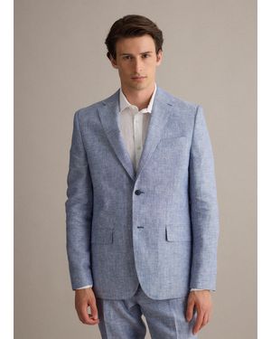 Piombo Blazer Azzurro - Blu