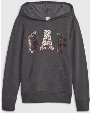 OVS Felpa Con Cappuccio E Logo, Bambina, Taglia - Grigio