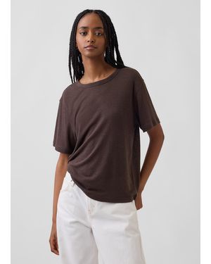 Gap T-Shirt A Maniche Corte - Marrone