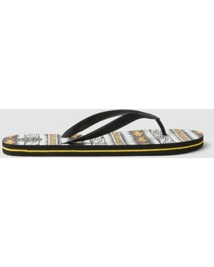 Maui Infradito Con Fantasia Geometrica, Uomo, Taglia - Bianco