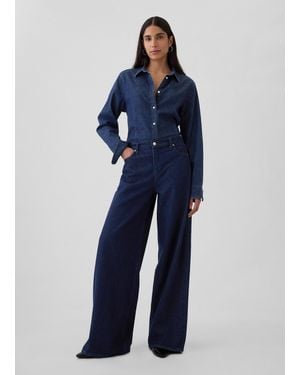 Gap Jeans baggy fit rinsed - Blu