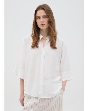 Hybrid Camicia Da Donna - Bianco