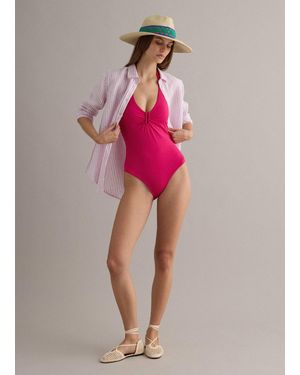 Piombo Costume Intero - Rosa
