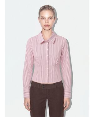 B.ANGEL Camicia A Righe - Rosa