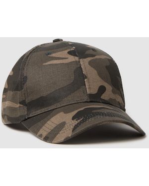 OVS Ovs Berretto Da Baseball Con Fantasia Camouflage, Uomo, Taglia - Verde