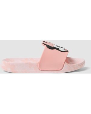 Disney Ciabatte Con Applicazione Decorativa, Bambina, Taglia - Rosa