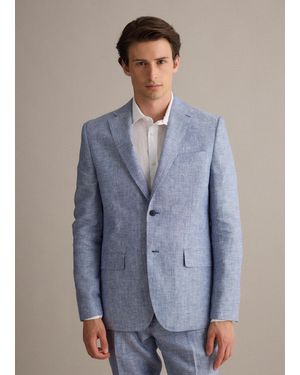 Piombo Blazer Azzurro - Blu