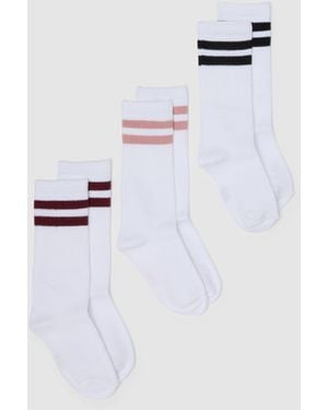 OVS Tripack Calze Da Ragazza - Bianco