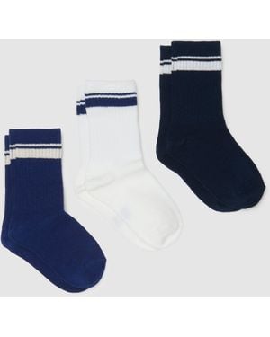 OVS Set Tripack Calze Da Ragazzo - Blu