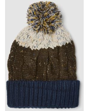 OVS Berretto Blu E Marrone - Multicolore