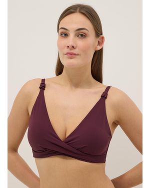 OVS Top Bikini A Triangolo - Viola
