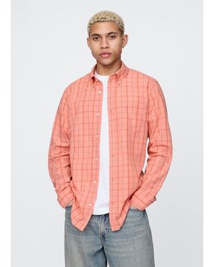 Gap Camicia A Quadri - Rosa