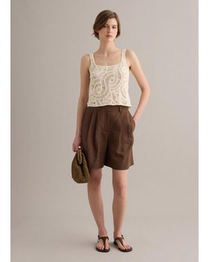 Piombo Contemporary Tank Top - Neutro