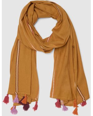 OVS Sciarpa Con Frange - Marrone