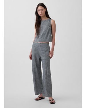 Gap Pantaloni A Palazzo - Grigio
