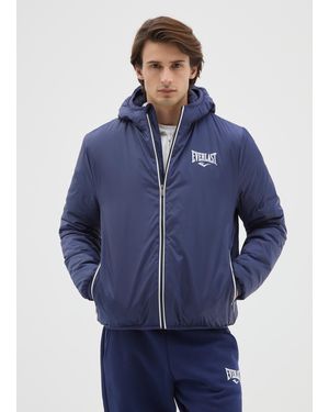 Everlast Giacca Imbottita Con Cappuccio, Uomo, Taglia - Blu