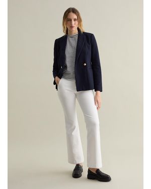 Piombo Blazer Doppiopetto - Blu