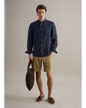 Piombo Shorts Chino - Blu