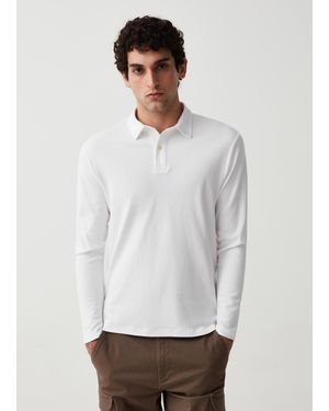 OVS Ovs Polo A Maniche Lunghe - Bianco