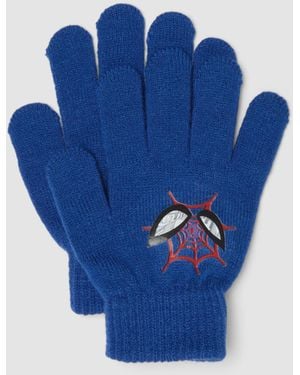 Marvel Guanti Con Stampa Spider- Bambino, Taglia - Blu