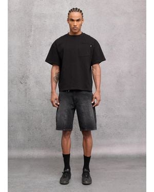 Utopia Denim Shorts, Uomo, Taglia - Grigio