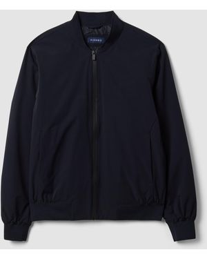 Piombo Tech Giubbotto Regular Fit Con Zip, Uomo, Taglia - Blu