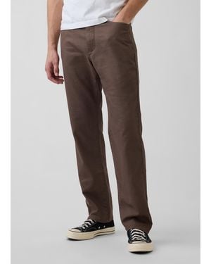 Gap Pantaloni Slim Fit - Marrone