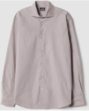 OVS Camicia Popeline Grigia - Grigio