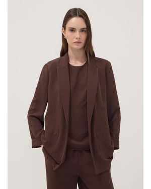 OVS Blazer Regular Fit Con Rever Classico, Donna, Taglia - Marrone