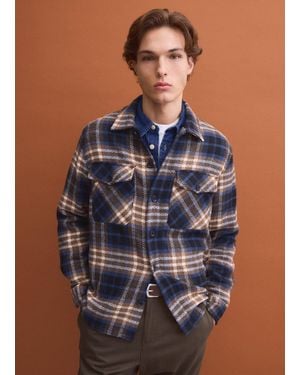 Piombo Shacket - Blu