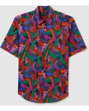 Piombo Camicia Da Uomo - Rosso