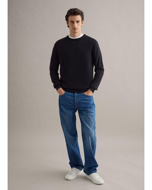 Piombo Maglione - Blu