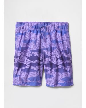 OVS Costume Boxer Con Stampa, Bambino, Taglia - Viola
