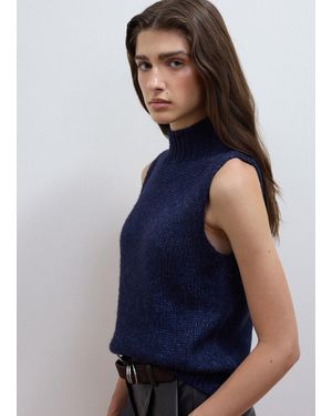 Les Copains Gilet - Blu