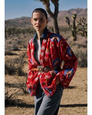 Piombo Kimono - Rosso