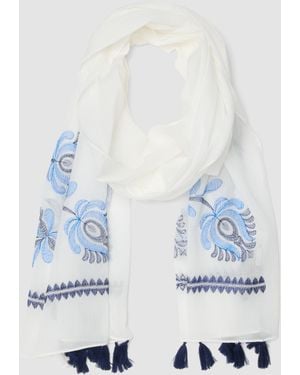 Piombo Foulard - Bianco