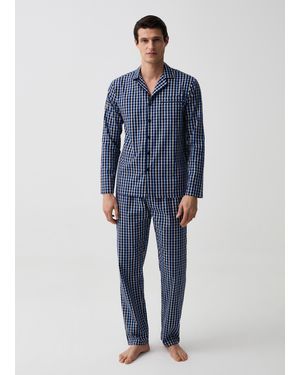 OVS Ovs Pigiama Lungo - Blu