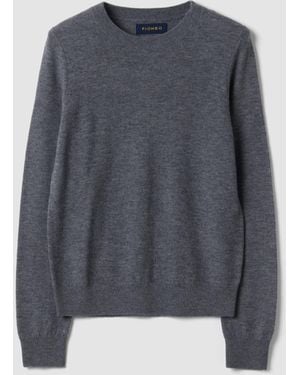 Piombo Maglia Grigia - Blu