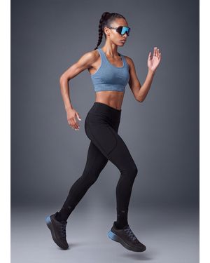 ALTAVIA Leggings Tecnici Sportivi Easy Dry Donna, Taglia - Blu