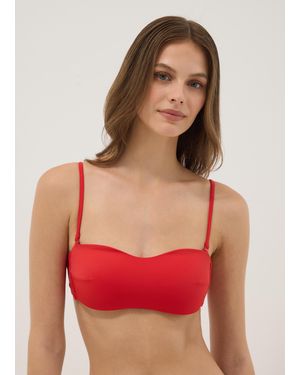 OVS Top Bikini A Fascia - Rosso