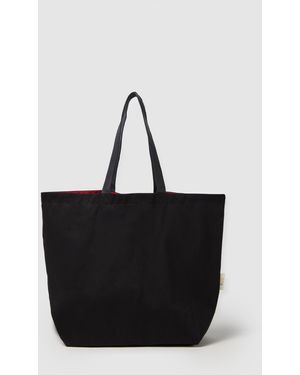 0000 Shopper Da Uomo Cotone E Tessuto Elasticizzato Quid, Taglia - Nero