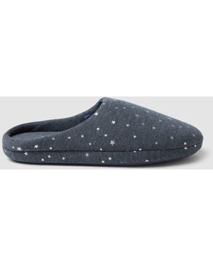 OVS Pantofole Da Casa Con Stampa Di Stelle, Donna, Taglia - Blu