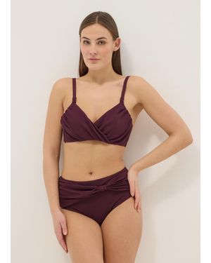 OVS Slip Bikini Con Nodo - Viola