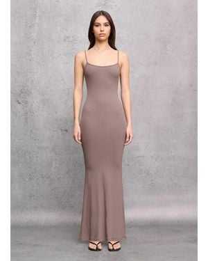 Utopia Long Dress Mocha, Donna, Taglia - Grigio