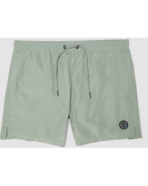 Maui Boxer Mare Con Vita Elasticizzata E Coulisse, Uomo, Taglia - Verde